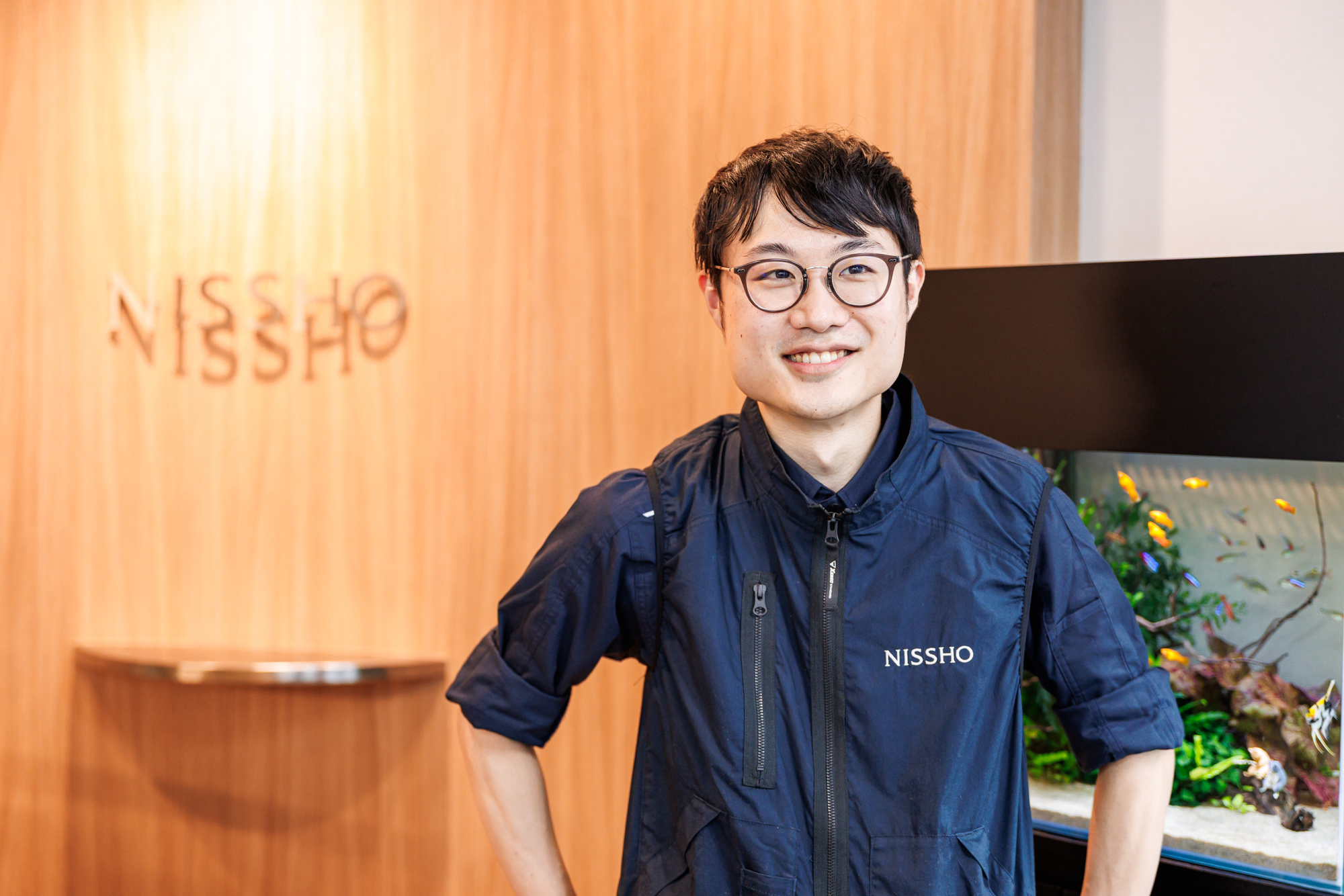 Interview<br>将来は、日祥で<br>誰からも信頼される<br>現場担当者になりたい